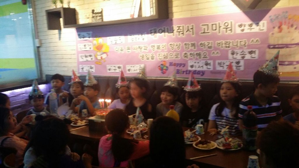 5월 생일파티~~^^