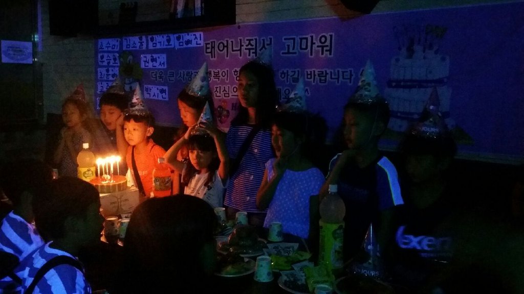 8월 생일파티~~