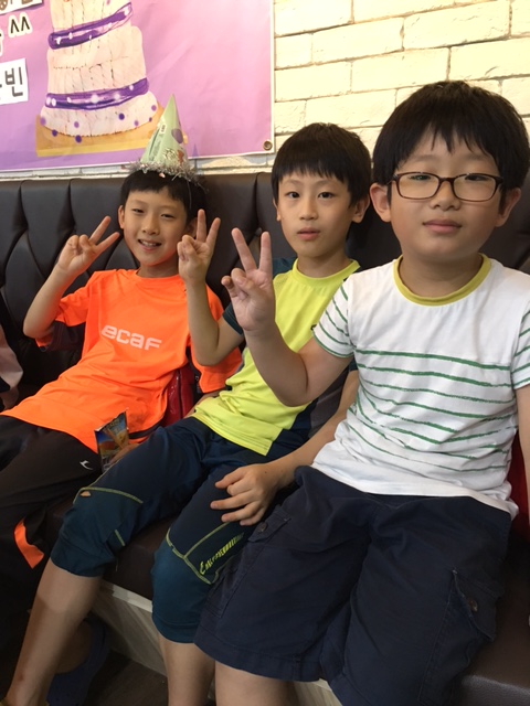8월 생일파티